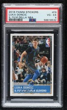 2018 Panini Album Stickers European Il Film Della NBA Luka Doncic #F9 PSA 4 15mb