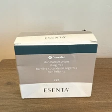 25 ConvaTec 423392 Esenta Skin Barrier Wipes Sting Free (Exp:6/2028)