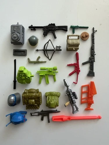 Vintage Lot Hasbro 1980’s/90’s/00’s G.I. Joe ARAH 3.75” Weapons & Accessories