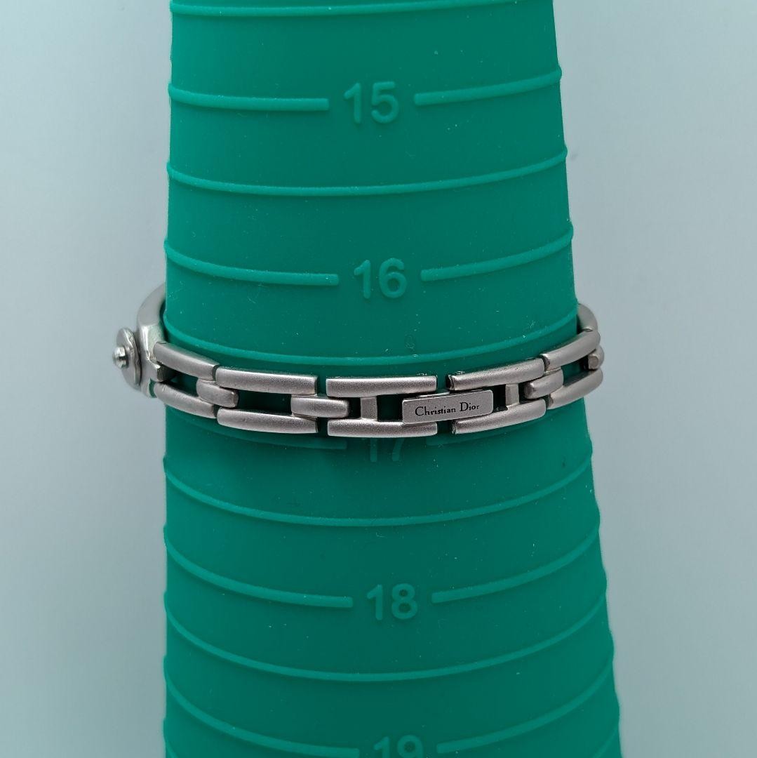 Christian Dior Wristwatch WB8101 Navy Dial Silver Band Quartz