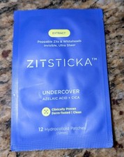 Zitsticka UNDERCOVER  Spot Clarifying Dots 12 Hydrocolloid Pimple Acne Patches