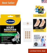 9 Pack Dr. Scholl's Clear Away Wart Remover - Maximum Strength Hydrogel Patches