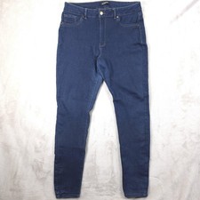 D.jeans Jeans Womens 12 Blue Skinny Stretch Denim Mid Rise Jegging Pants Casual