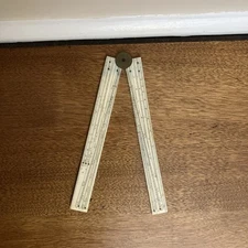 Antique Sector Ruler Survey Military Navigation Rule