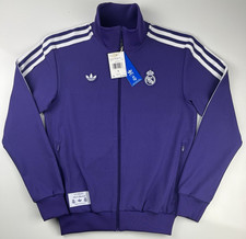 adidas Originals Real Madrid Terrace Icon Track Jacket Purple JF2582 Size Small