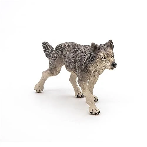 Figura Papo Wild Animal Kingdom, lobo gris Foto 4 de 4