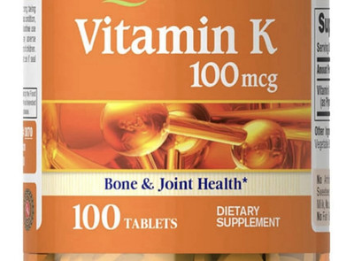 Solgar Substitute Vitamin K 100 mcg, 100 Tab  For Discontinued By Solgar