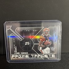 2006 Donruss Elite Prime Targets Black Chad Johnson 8/500 #PT-4 Cin Bengals