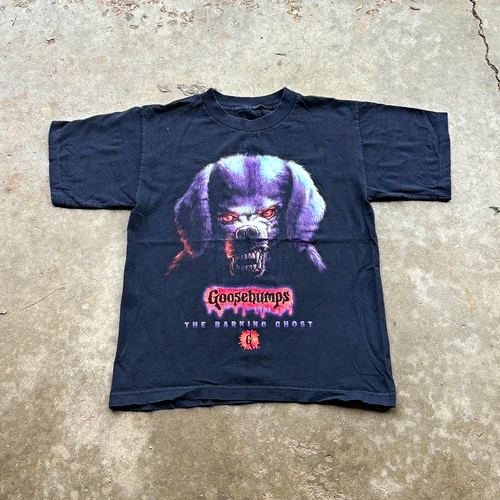 single stitch Goosebumps Men’s “Barking Ghost” Tee c Vintage vintage concert t-shirt, vintage, single stitch, B+ condition