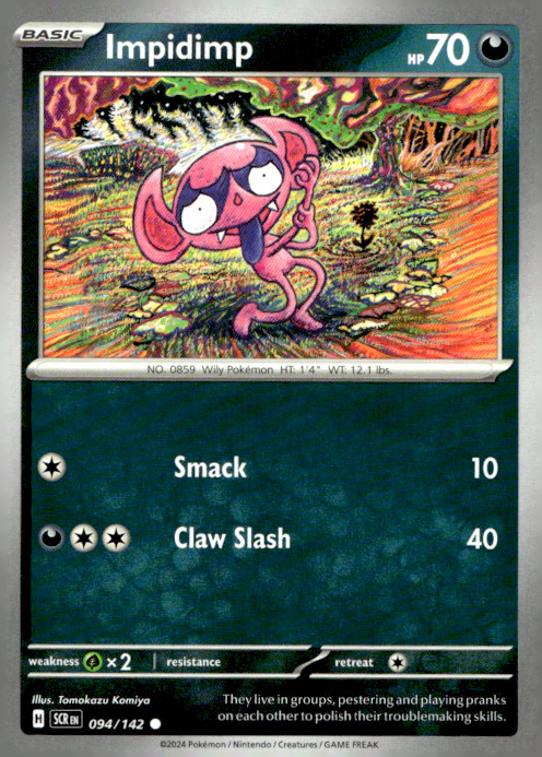 Impidimp Common SV07: Stellar Crown 094/142 NM