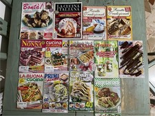 12 RIVISTE CUCINA ITALIANA RICETTE NATALE DOLCI DELLA NONNA TORTE FATTE IN CASA