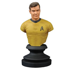 STAR TREK ICONS - Captain Kirk BUST - Diamond Select - #734 of 1701 New NIB COA