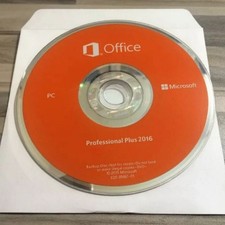 5 PCS Microsoft Office 2016 Professional Plus DVD Product Key Sealed
