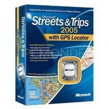 Boxed US Microsoft Streets  Trips 2005 - USA - GPS Locator B17-00175 
