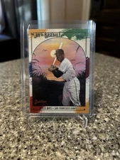 2023 Topps x Bob Ross The Joy of Baseball #64 Willie Mays /99