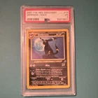 2001 Pokemon TCG Neo Discovery Umbreon Holo 13/75 PSA 8