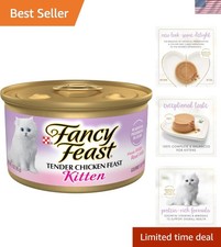 Complete Nutritional Wet Kitten Food with Real Chicken - 24 x 3 oz. Cans 9.11 per gallon