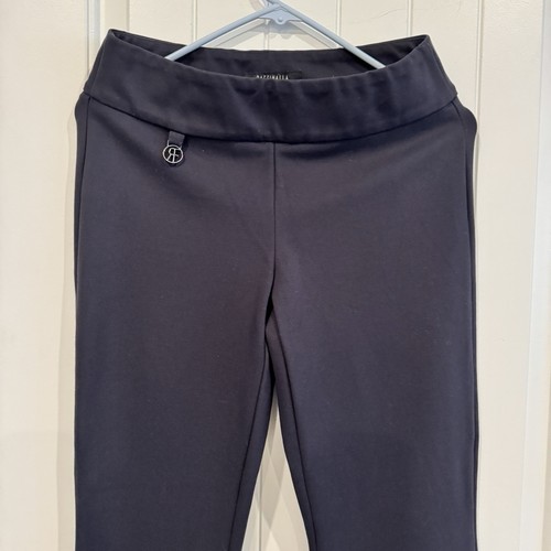 Raffinalla Ponte Pants Flare Leg Stretchable Cropped Pull On Pants Black Size 4 - 第 3/5 張圖片