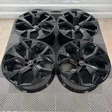 Genuine 23" AUDI RSQ8 Wheels Rims OEM Gloss Black SQ8 Q8 LIKE NEW