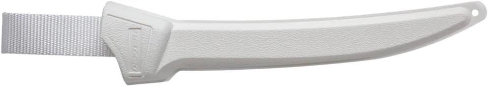 Vaina de cuchillo ligera para cuchillos Dexter - plástico blanco duradero y lazo para cinturón Foto 2 de 3