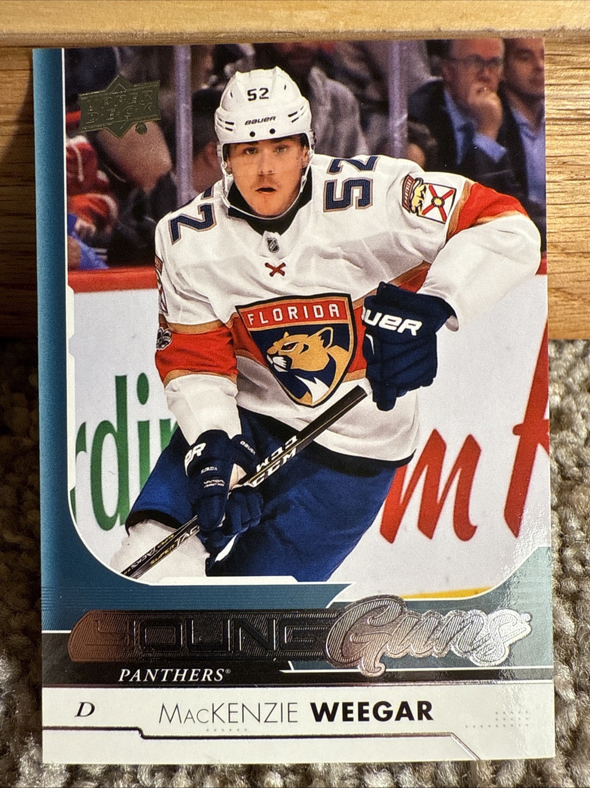 Flames - 2017-18 UD Series 2 - MacKenzie Weegar Young Guns #459