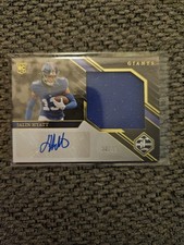 2023 Panini Limited - Rookie Patch Autographs Jumbo Jalin Hyatt #157 /99 