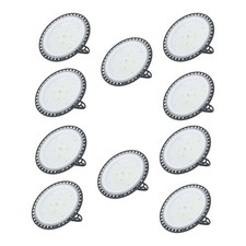 10Pack 150W UFO Led High Bay Light Factory Warehouse Commercial Shop Lights Plug
