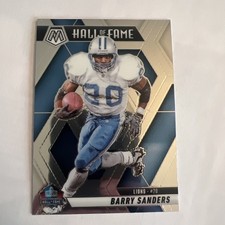 2025 Panini Mosaic - Hall of Fame Barry Sanders #291