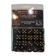 Flames Of War Fallschirmjager Dice Set Late War German