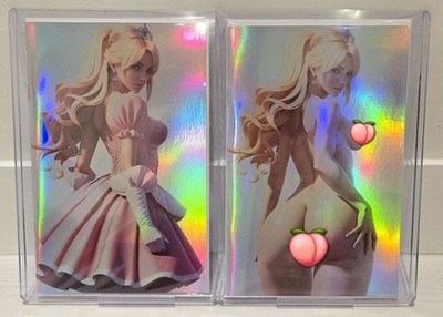   VIRGIN FOIL NM+ SET M House Princess Peach Max Fed w/ Top-Loader (NO TARIFFS)