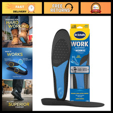 All-Day Comfort Insoles with Massaging Gel for Men - Trim to Fit, 1 Pair