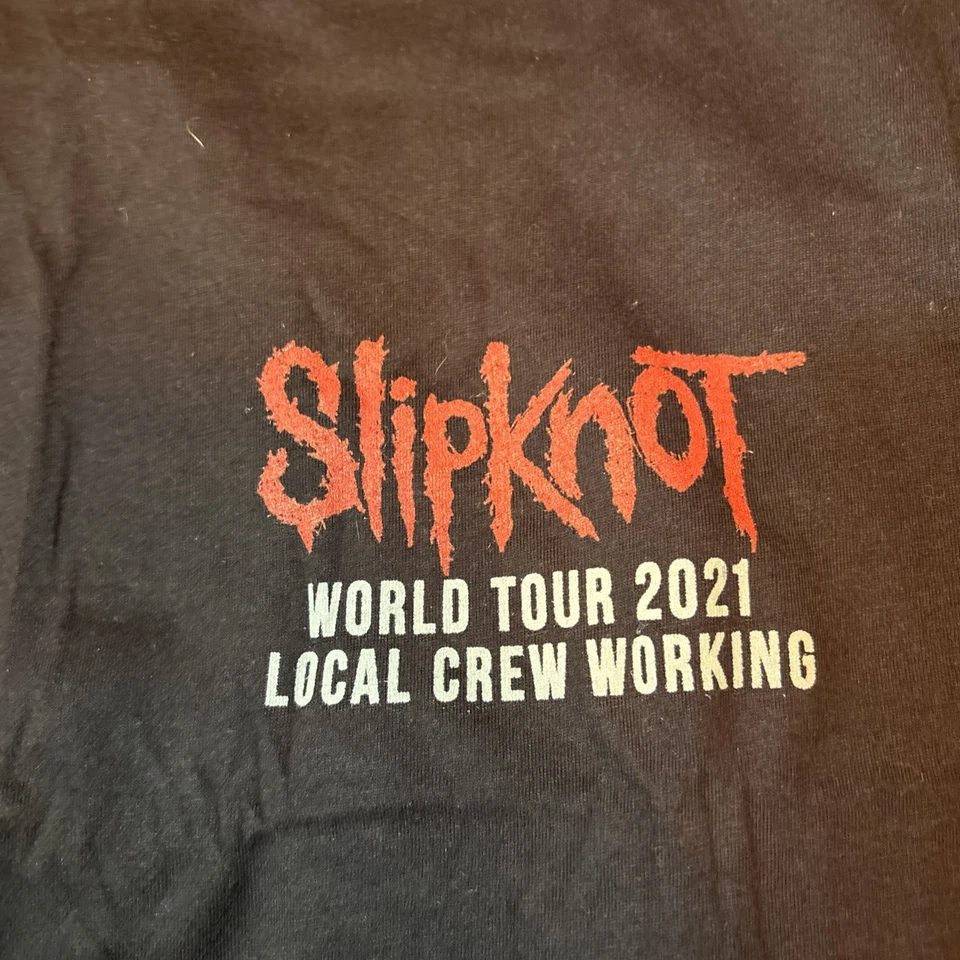 Slipknot Local Crew Shirt Lot XL and Large Never Worn Jacob Raggio Slipknot - Image 3 of 4