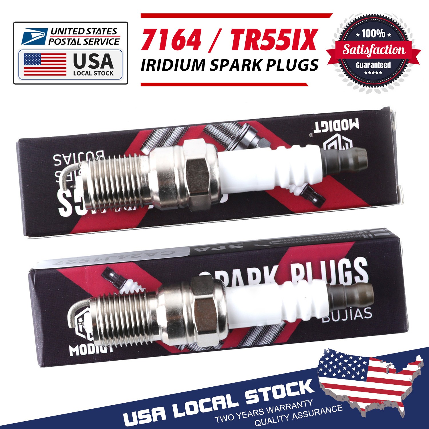 8pcs Fit NGK 7164 TR55IX Iridium IX Spark Plugs for XP606DP2 XP606 XP605DP2 NEW