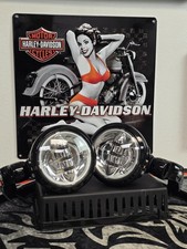 Harley Davison road king  Stree glide  fog passing light kit LED