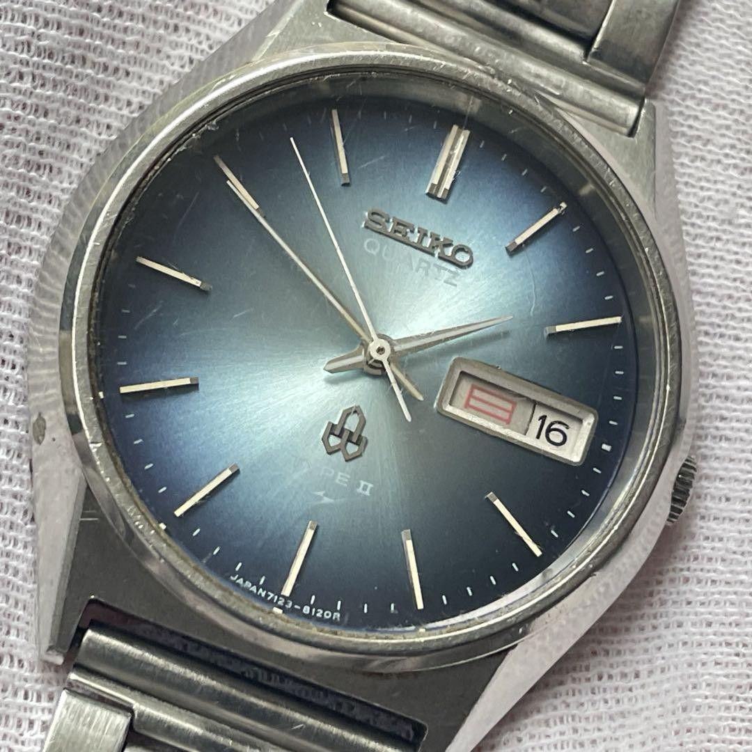 Type Men's Watch Vintage Quartz Daini Seiko II 7123-8110 - VintageWatches.PK Type Men's Watch Vintage Quartz Daini Seiko II 7123-8110 - vintagewatches.pk