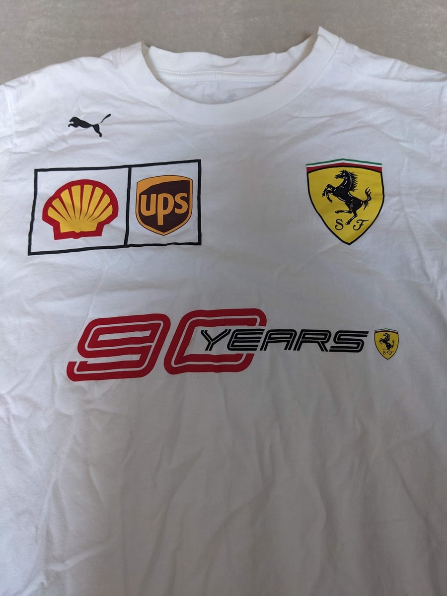 Ferrari F1 Rare 90 Years T-Shirt XS UK