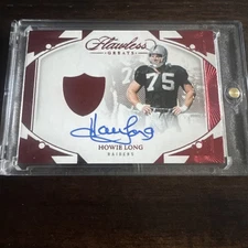 Howie Long Flawless Greats Ruby /15 G-HLG