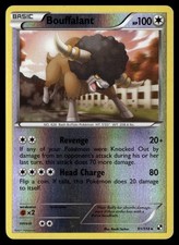 Bouffalant Reverse Holo 91/114 2011 Black & White NM