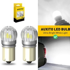 2x LED BA15S Reverse Light Backup 7506 Bulb 1156 6000K for 1500 Ram 1994-2001
