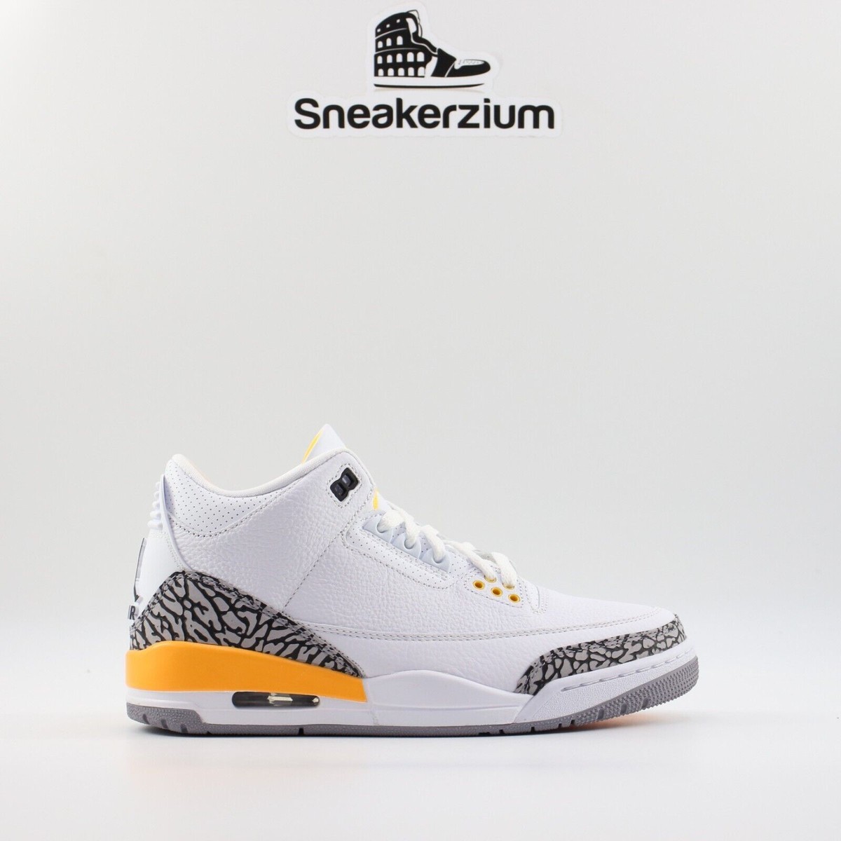 シューズ(女性用) Air Jordan 3 Retro Laser Orange W6 24cm Nike Women's Air Jordan 3 Retro Laser Orange CK9246-108 New