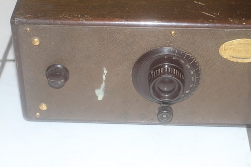 VINTAGE ATWATER-KENT TUBE RADIO MODEL 49 Radio Receiver 1920's W/ tested tubes - Picture 15 of 24