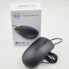 BRAND NEW GENUINE DELL Mouse Wired USB MS116 BLACK