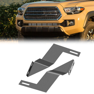 32'' LED Light Bar Hidden Bumper Grille Mount Bracket For Toyota Tacoma 2016-2022