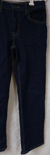 Arizona Jean Co. Boys Sz 16 Regular Straight Leg Dark Wash Mid Rise Jeans 28X27 - Picture 3 of 11