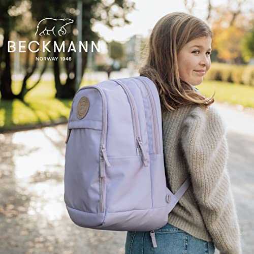 Beckman Backpack URBAN Midi Kids Women's Ergonomic Lightweight With Rain Cover - Picture 2 of 7