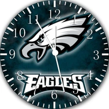 Philadelphia Eagles Wall Clock E419 Personalized option with adding names