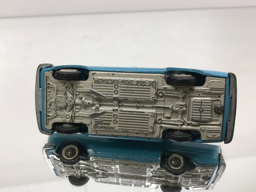 TEKNO DENMARK 726 MERCEDES BENZ 220SE SEDAN -BLUE 1:43- POOR - 481 - Imagen 4 de 7