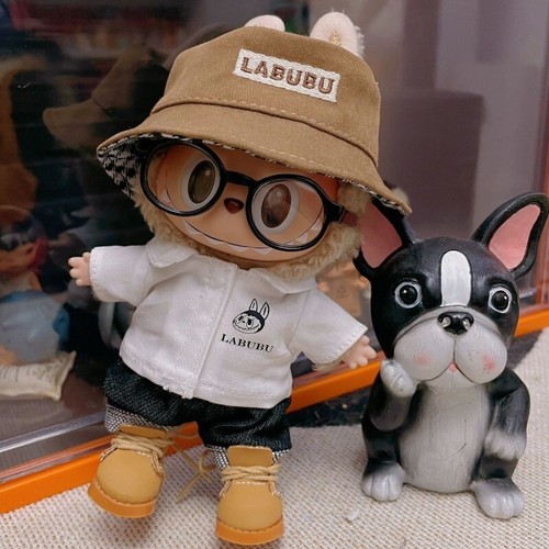 POP MART The Monsters Labubu Plush Doll Handsome Boy Clothes Trousers Set No Toy - Bild 10 von 27