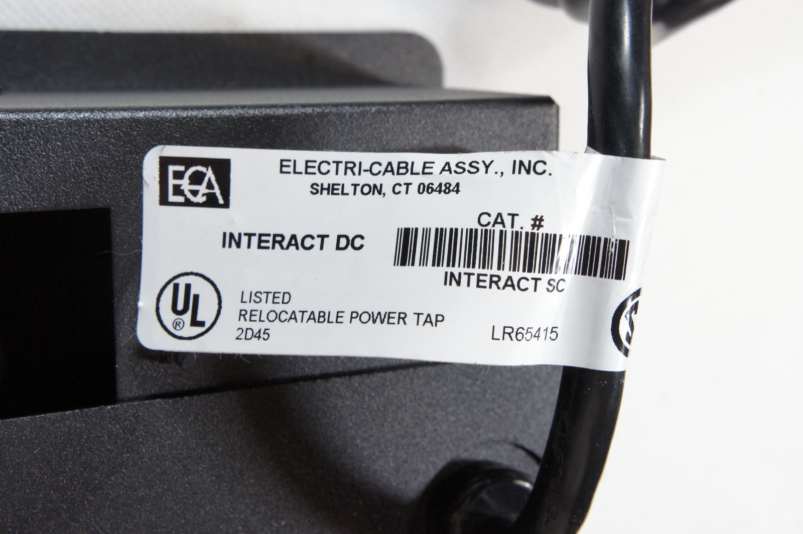 ELECTRI CABLE ASSEMBLIES INTERACT SC LR65415, NEW eBay