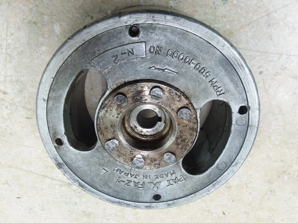 Yamaha 80 MG1 Omaha Trailmaster MG1T Motor Generador Volante 1964 ANX-C Foto 4 de 4